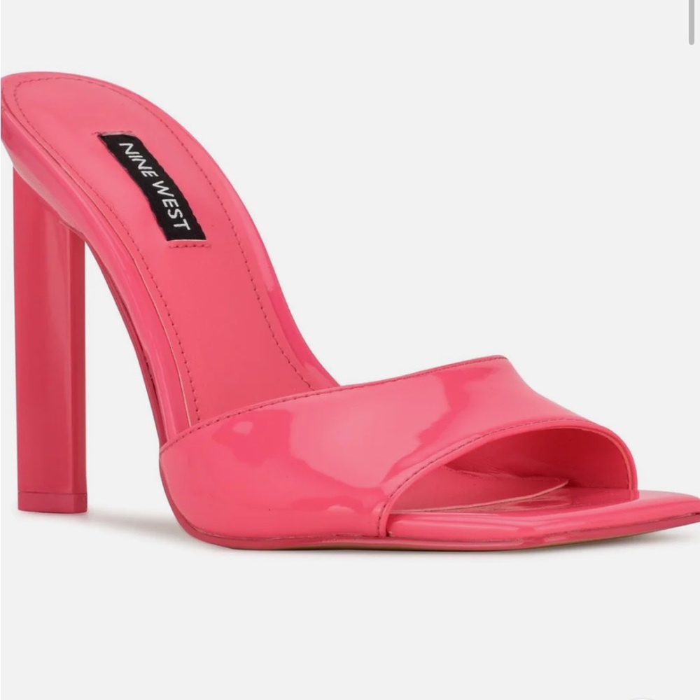 Nine West “Have It” neon pink heels Sz 8.5 - NEW - “Lover”